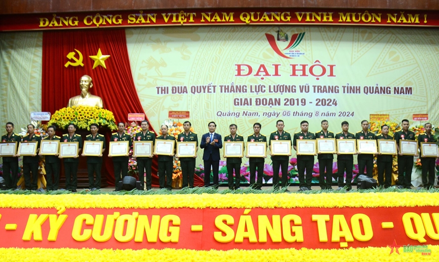 View - 	Đại hội Thi đua Quyết thắng LLVT tỉnh Quảng Nam giai đoạn 2019-2024