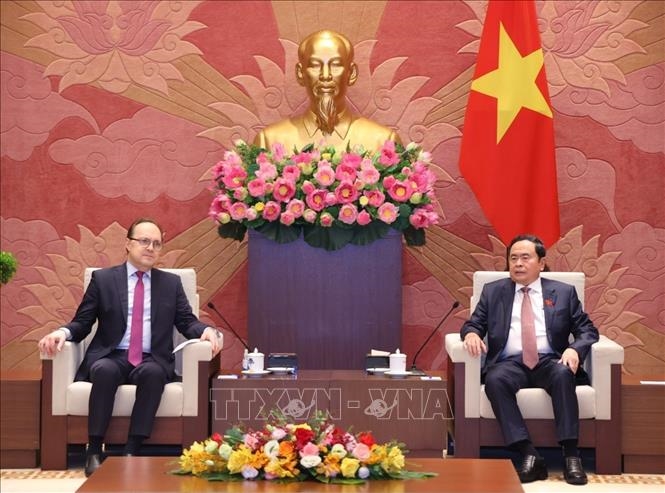 Chủ tịch Quốc hội Trần Thanh Mẫn tiếp Đại sứ Liên bang Nga tại Việt Nam