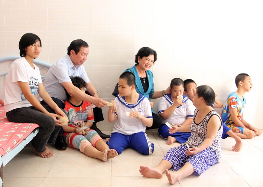Chăm lo cho nạn nhân chất độc da cam với tất cả trách nhiệm, nghĩa tình