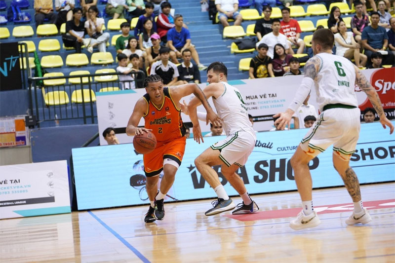 Danang Dragons giành chiến thắng áp đảo trước Cantho Catfish