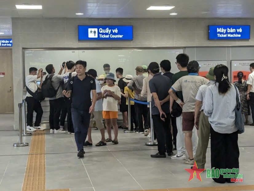 Đường sắt đô thị Nhổn-Ga Hà Nội chính thức khai thác thương mại
