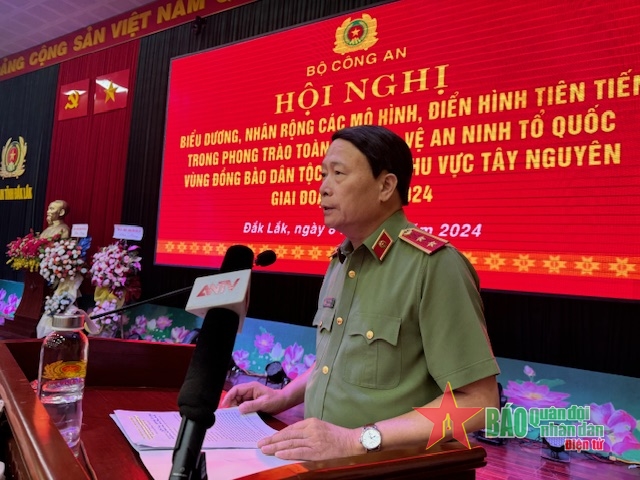 Bộ Công an biểu dương điển hình tiên tiến trong phong trào toàn dân bảo vệ an ninh Tổ quốc