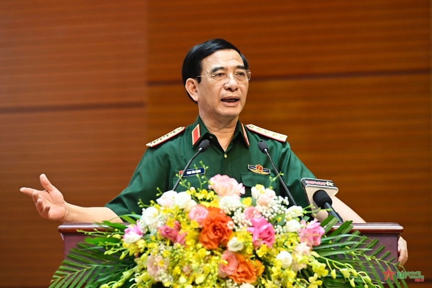 Đại tướng Phan Văn Giang dự Diễn đàn Kỹ thuật quân sự quốc tế ARMY-2024 tại Liên bang Nga