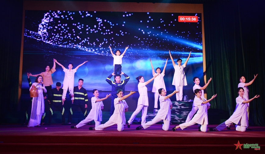 Hấp dẫn Liên hoan hát ru, hát dân ca năm 2024 của Học viện Quân y