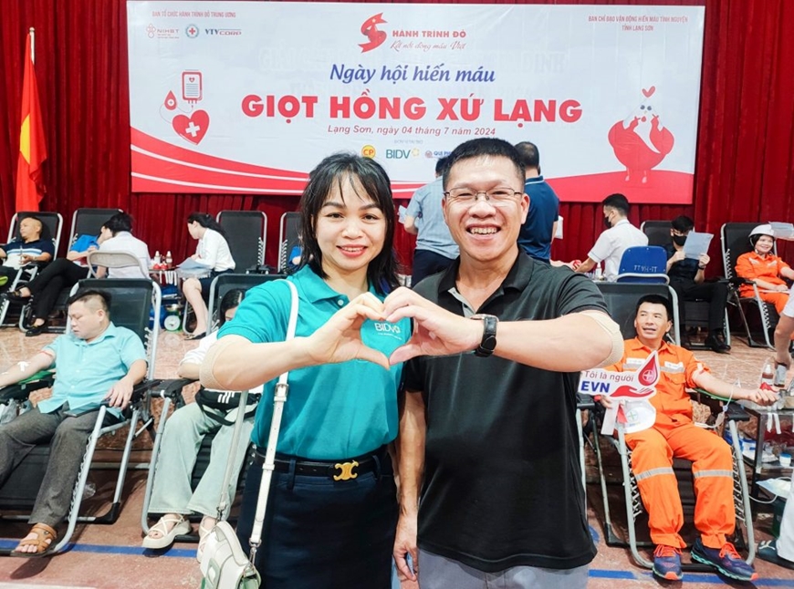 Tiếp thêm sự sống nhờ những đơn vị máu của người hiến tặng