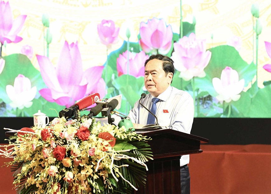 Chủ tịch Quốc hội dự hội nghị công bố nghị quyết về sắp xếp đơn vị hành chính tỉnh Nam Định