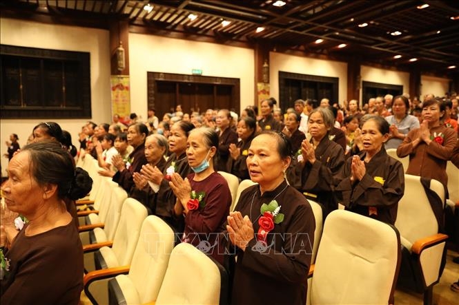 Hàng nghìn tăng ni, phật tử và nhân dân tham gia Pháp hội Vu lan năm 2024