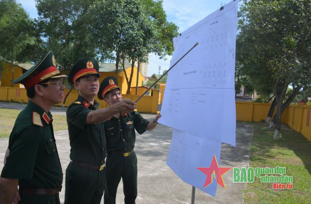 Tổng cục Hậu cần kiểm tra tại Lữ đoàn 971 