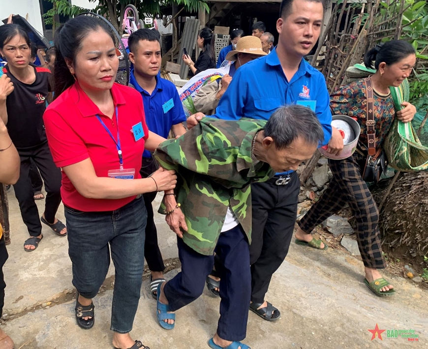 Nghệ An: Diễn tập phòng chống thiên tai ở huyện miền núi Kỳ Sơn