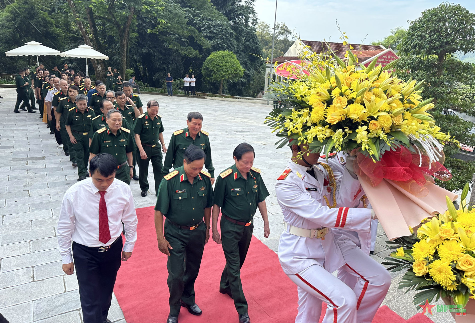 Gặp mặt, tri ân các tướng lĩnh, Anh hùng LLVT nhân dân tại Khu di tích Quốc gia đặc biệt rừng Trần Hưng Đạo