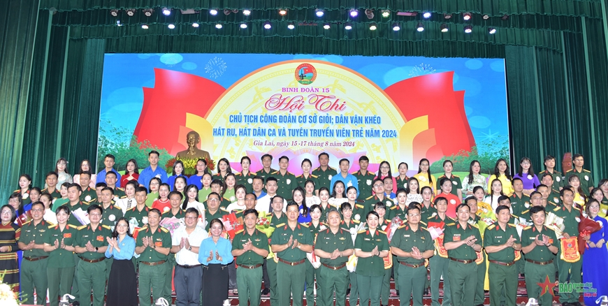 Binh đoàn 15: Đánh giá toàn diện đội ngũ cán bộ làm công tác quần chúng, dân vận