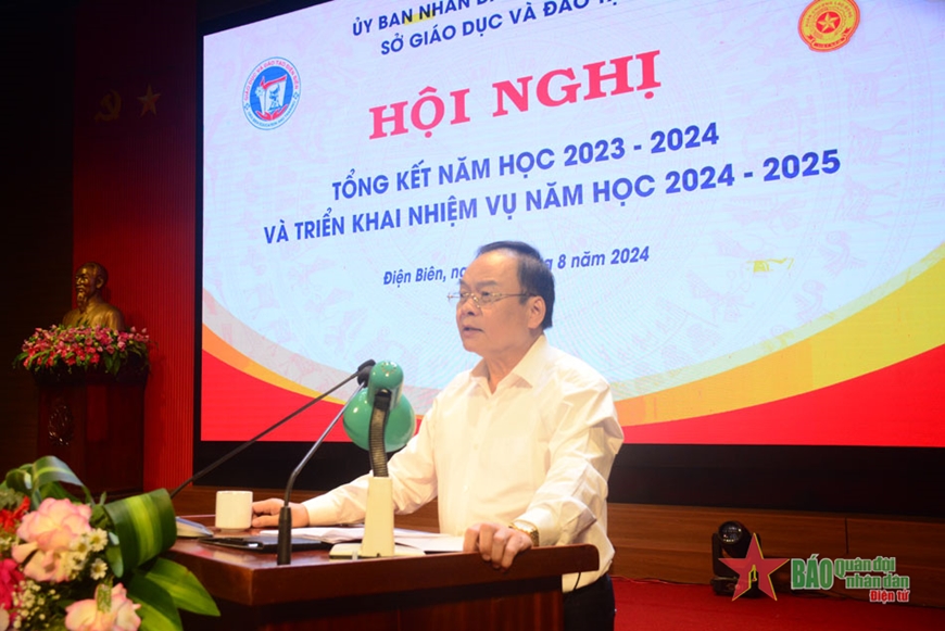 Điện Biên khen thưởng hơn 60 tập thể và cá nhân trong năm học 2023-2024