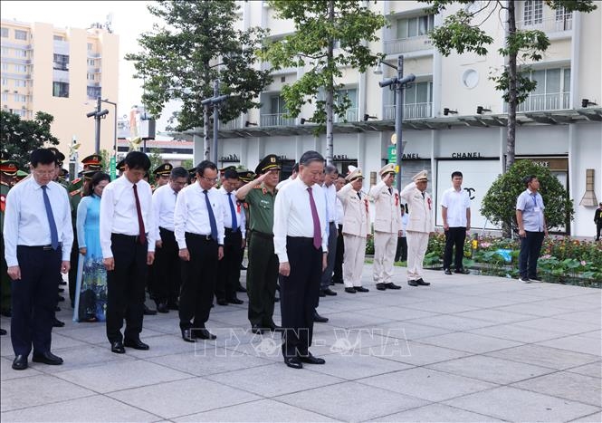Tổng Bí thư, Chủ tịch nước Tô Lâm dự lễ kỷ niệm 55 năm thực hiện Di chúc của Bác Hồ tại TP Hồ Chí Minh