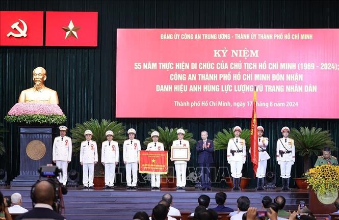 Tổng Bí thư, Chủ tịch nước Tô Lâm dự lễ kỷ niệm 55 năm thực hiện Di chúc của Bác Hồ tại TP Hồ Chí Minh