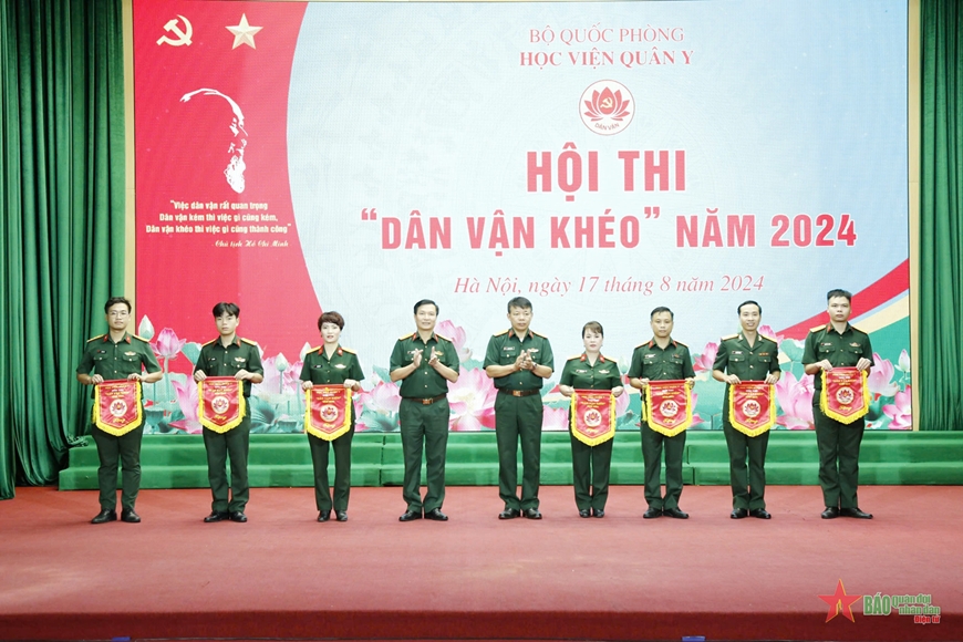 Học viện Quân y tổ chức Hội thi “Dân vận khéo” năm 2024