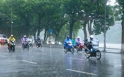 Thời tiết hôm nay (20-8): Hà Nội có mưa rào và dông