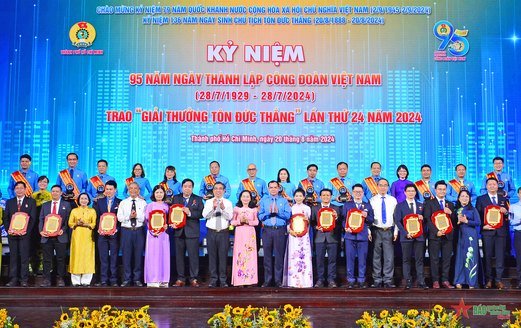 TP Hồ Chí Minh: Trao giải thưởng Tôn Đức Thắng, giải thưởng 28/7 tặng 31 cá nhân tiêu biểu