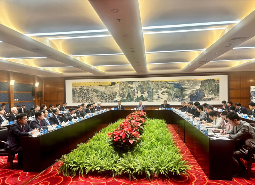 Tổng Bí thư, Chủ tịch nước Tô Lâm làm việc với lãnh đạo Trường Đảng Trung ương Đảng Cộng sản Trung Quốc