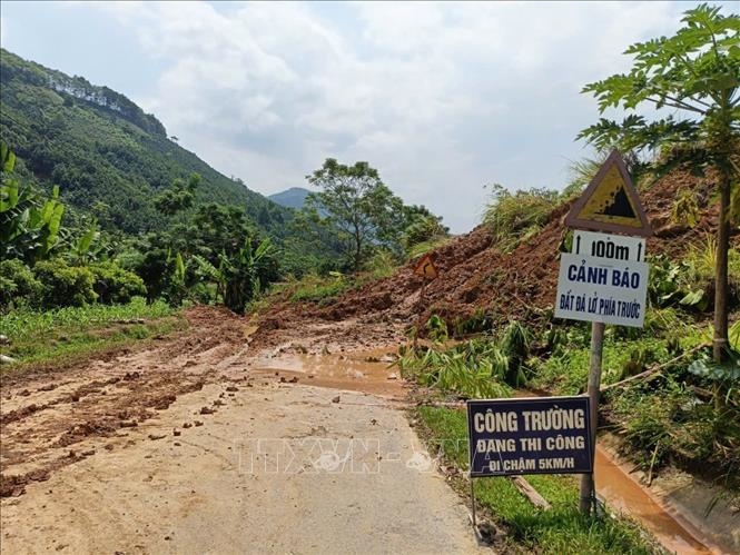 Mưa lớn gây nhiều thiệt hại tại huyện Văn Yên, tỉnh Yên Bái