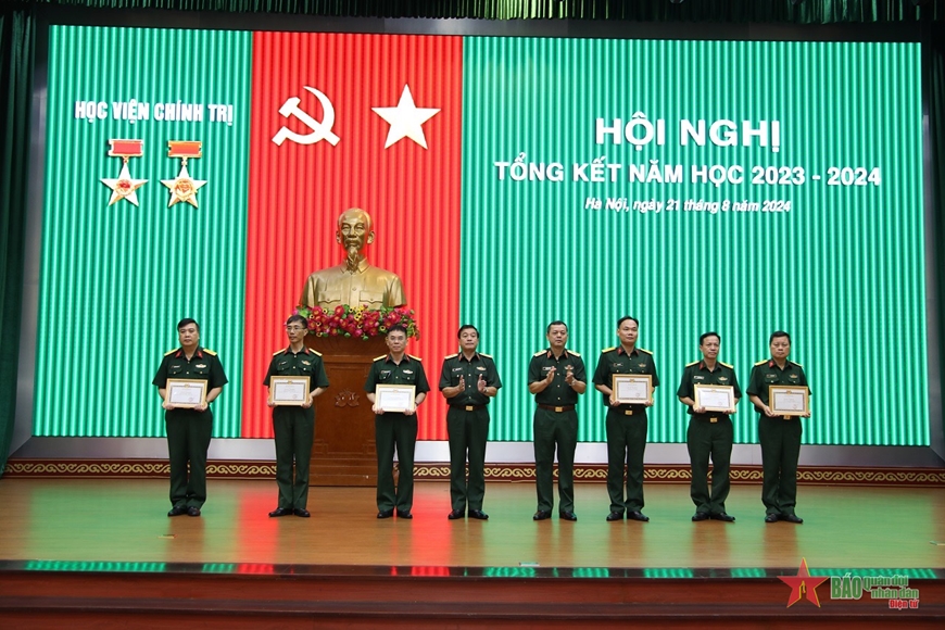 Học viện Chính trị tổ chức hội nghị tổng kết năm học 2023-2024