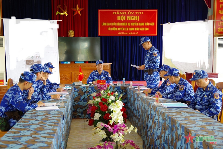 Đoàn Trinh sát số 1 (Bộ tư lệnh Cảnh sát biển) luyện tập chuyển trạng thái sẵn sàng chiến đấu Đoàn Trinh sát số 1 (Bộ tư lệnh Cảnh sát biển) luyện tập chuyển trạng thái sẵn sàng chiến đấu