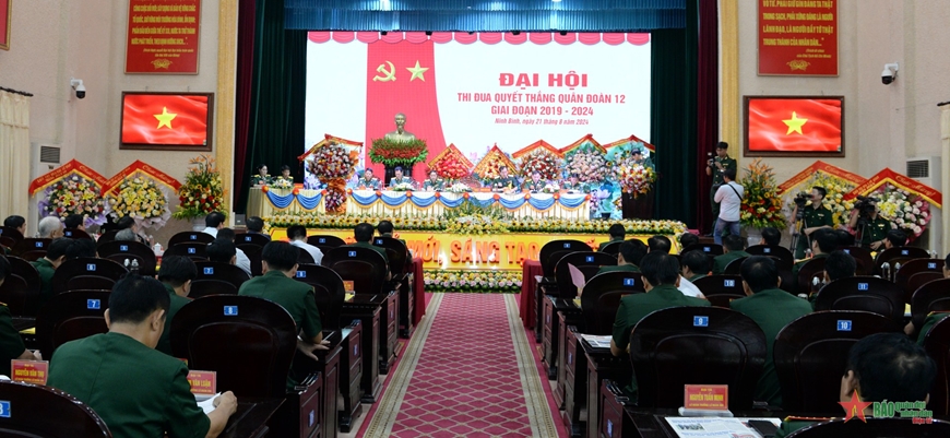 View - 	Đại hội Thi đua Quyết thắng Quân đoàn 12 giai đoạn 2019-2024