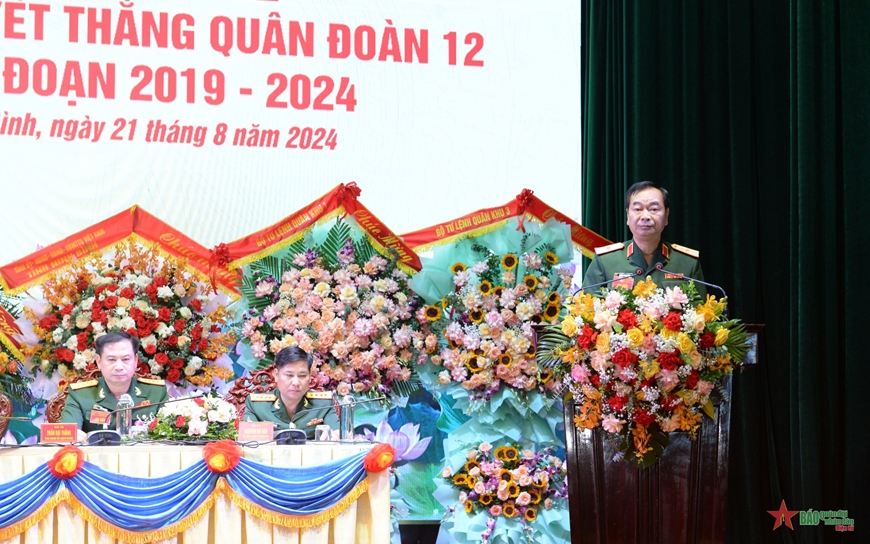 View - 	Đại hội Thi đua Quyết thắng Quân đoàn 12 giai đoạn 2019-2024