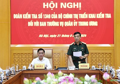 View - 	Bộ Chính trị triển khai kiểm tra đối với Thường vụ Quân ủy Trung ương