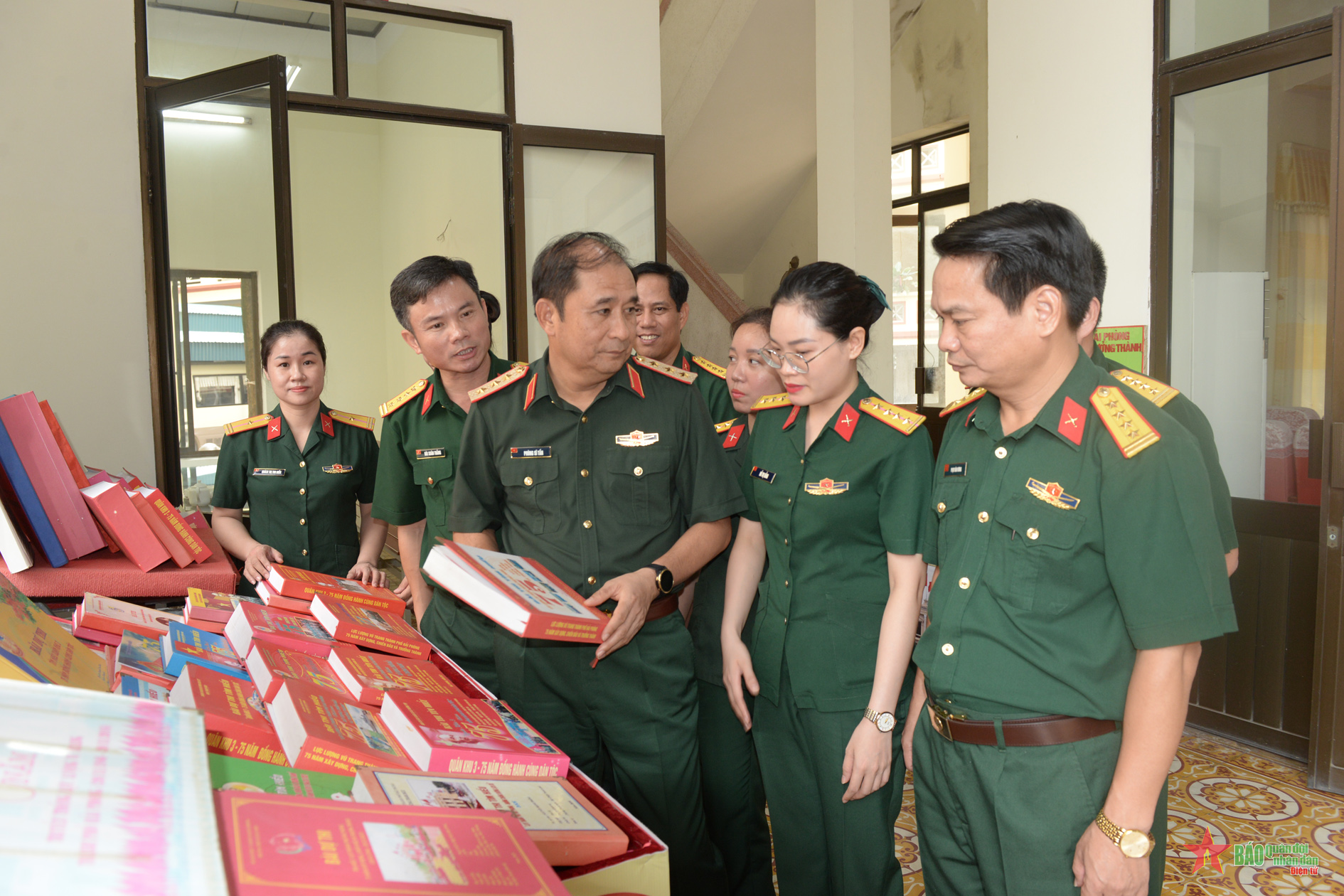 Bộ Quốc phòng kiểm tra kết quả thực hiện công tác 1389 tại Bộ CHQS và Bộ Chỉ huy Bộ đội Biên phòng TP Hải Phòng 