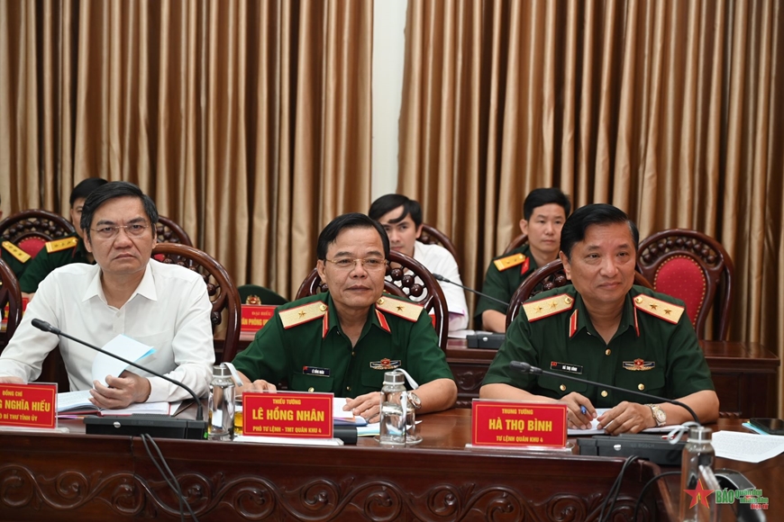 Bộ Tổng Tham mưu kiểm tra sẵn sàng chiến đấu tại Nghệ An