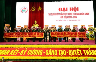 View - 	Đại hội Thi đua Quyết thắng LLVT Quân khu 5 giai đoạn 2019-2024