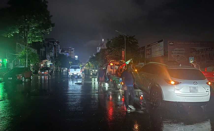 TP Thái Nguyên: Nhiều tuyến đường ngập sâu