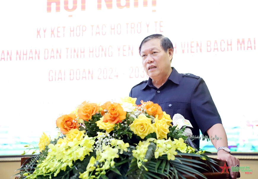 Tỉnh Hưng Yên và Bệnh viện Bạch Mai tổ chức ký kết hợp tác hỗ trợ y tế