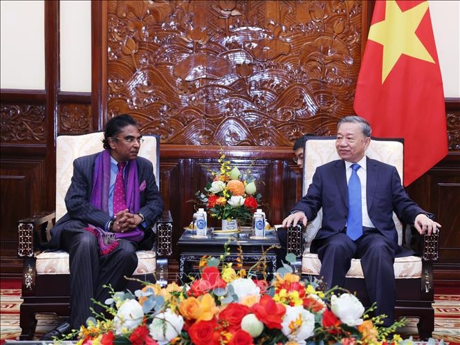 Tổng Bí thư, Chủ tịch nước Tô Lâm tiếp Đại sứ Sri Lanka đến chào từ biệt