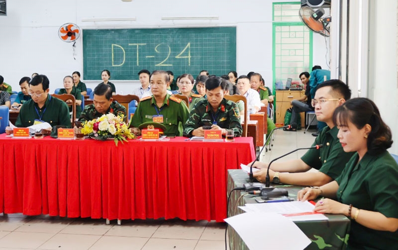 Huy động cả hệ thống chính trị thực hiện nhiệm vụ diễn tập