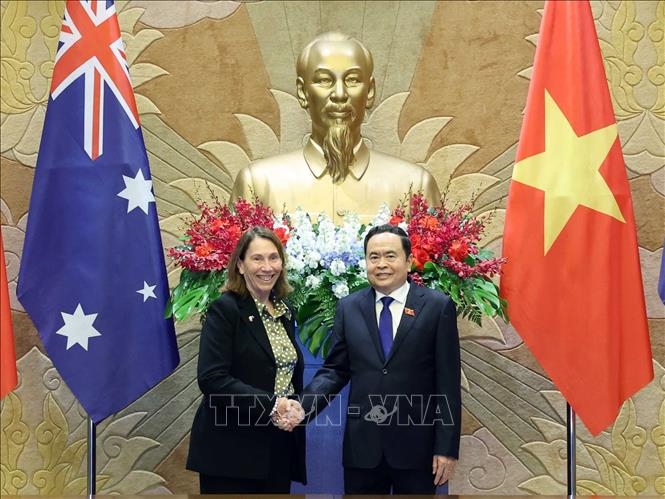 Chủ tịch Quốc hội Trần Thanh Mẫn đón, hội đàm với Chủ tịch Thượng viện Australia Sue Lines​