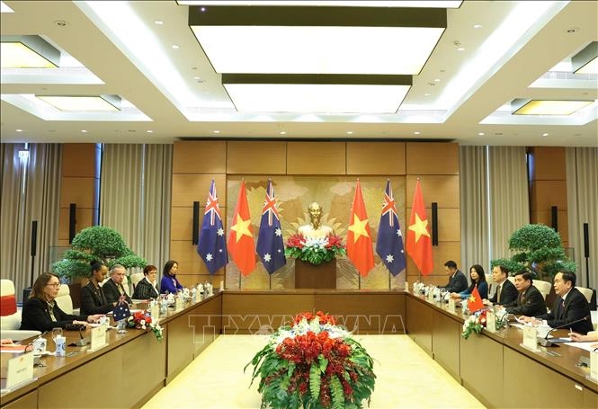 Chủ tịch Quốc hội Trần Thanh Mẫn đón, hội đàm với Chủ tịch Thượng viện Australia Sue Lines​