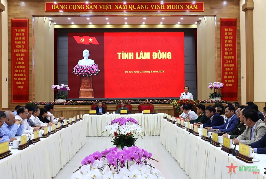 Thủ tướng Phạm Minh Chính đề nghị Lâm Đồng thực hiện tốt 3 khâu đột phá