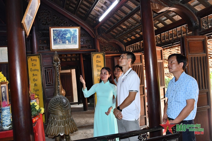 Ngôi nhà xưa lưu giữ kỷ niệm tuổi thơ Đại tướng Võ Nguyên Giáp