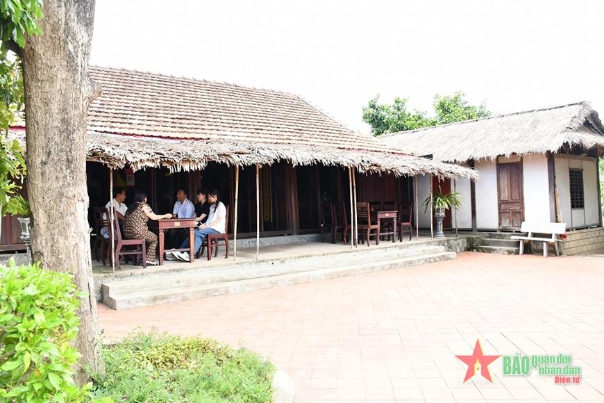 Ngôi nhà xưa lưu giữ kỷ niệm tuổi thơ Đại tướng Võ Nguyên Giáp