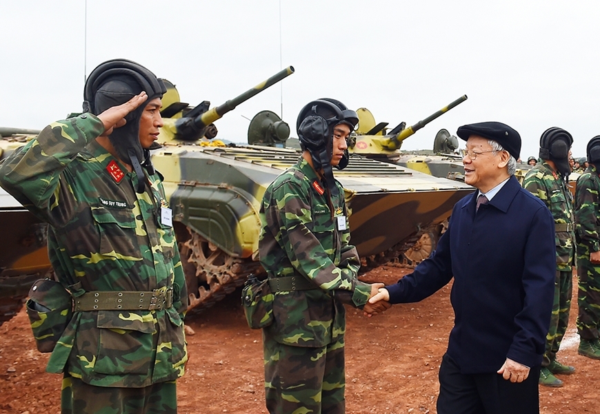 Di chúc Chủ tịch Hồ Chí Minh - Ngọn cờ đoàn kết, dẫn dắt toàn dân tộc đi tới tương lai tươi sáng - Bài 4: Toàn quân đồng lòng thực hiện Di chúc của Bác