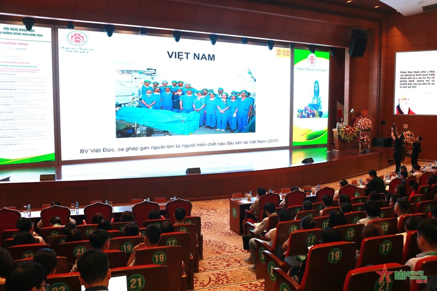 Gần 40 báo cáo khoa học trình bày tại Hội nghị khoa học Điều dưỡng bệnh viện năm 2024