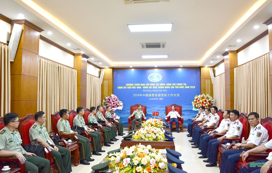 Quang cảnh buổi tiếp.