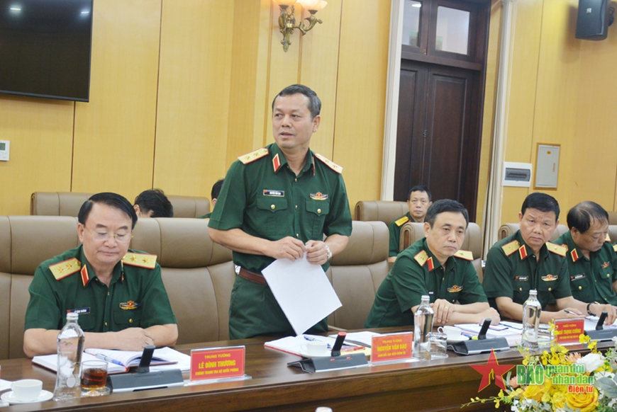 Các đại biểu tham gia ý kiến tại hội nghị. 