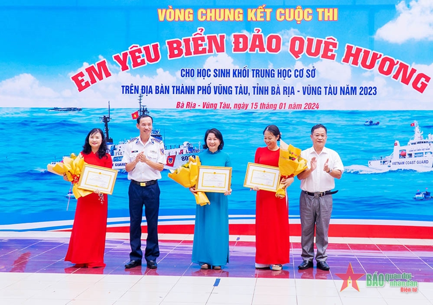 Cảnh sát biển Việt Nam được phép tổ chức cuộc thi “Em yêu biển đảo quê hương” trên phạm vi toàn quốc