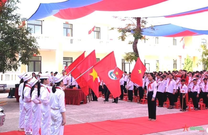 Học sinh cả nước vui đón năm học mới 2024-2025