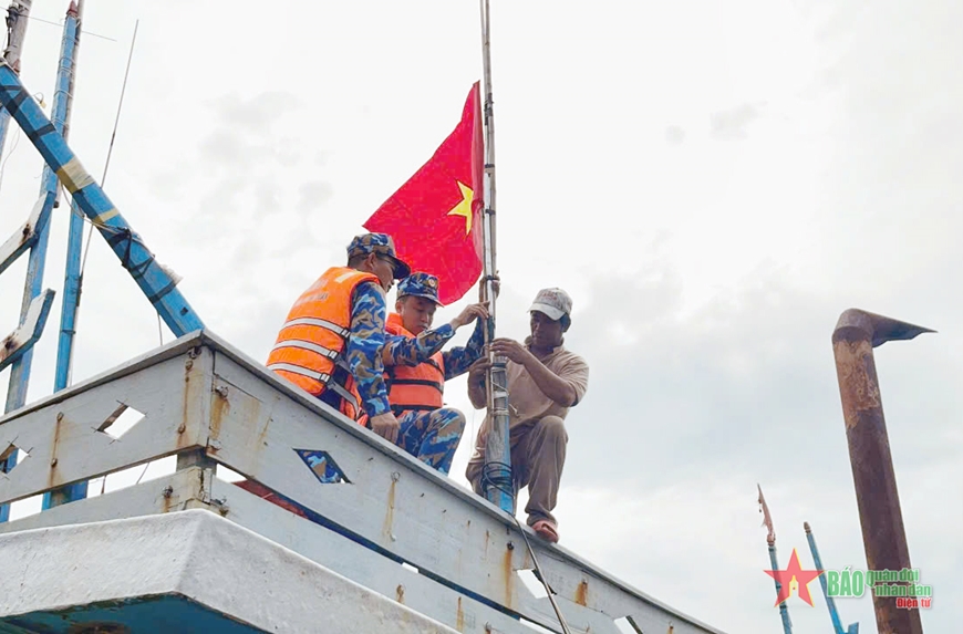 Vùng 1 Hải quân chủ động phòng, chống bão số 3