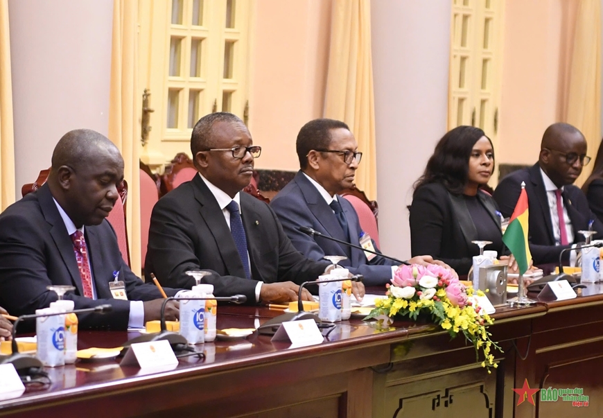 Tổng Bí thư, Chủ tịch nước Tô Lâm hội đàm với Tổng thống Cộng hòa Guinea-Bissau