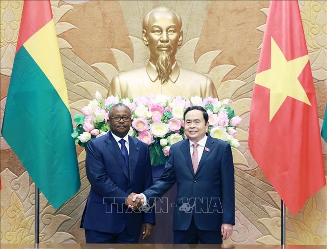 Chủ tịch Quốc hội Trần Thanh Mẫn hội kiến Tổng thống Cộng hòa Guinea-Bissau Umaro Sissoco Embaló