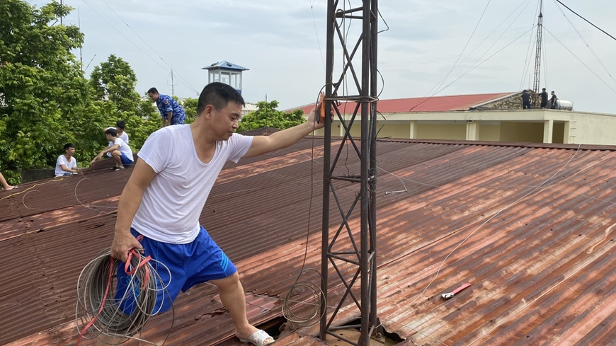 Đoàn Trinh sát số 1 (Bộ tư lệnh Cảnh sát biển) sẵn sàng phòng, chống bão số 3